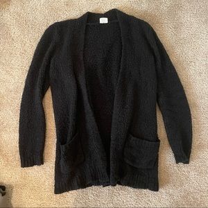 Essentials Knit Black Cardigan